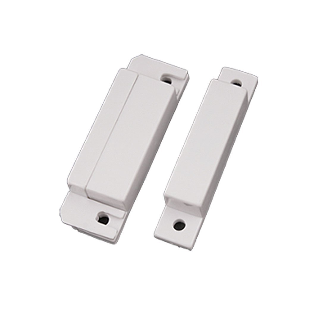 Sensores magneticos inhalambricos que sirven para colocar en la puerta y detectar la apertura o cierre de una puerta y/o ventana en un sistema de Alarma.